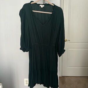 Forest Green Dress